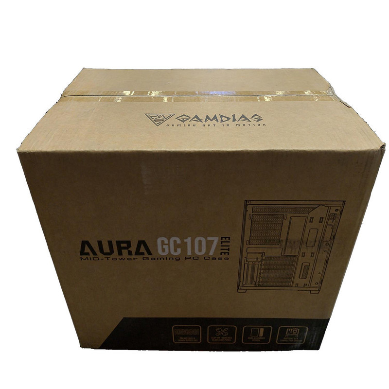 کیس کامپیوتر گیمینگ گیم دیاس مدل AURA GC107 ELITE کیس کامپیوتر گیمینگ گیم دیاس مدل AURA GC107 ELITE