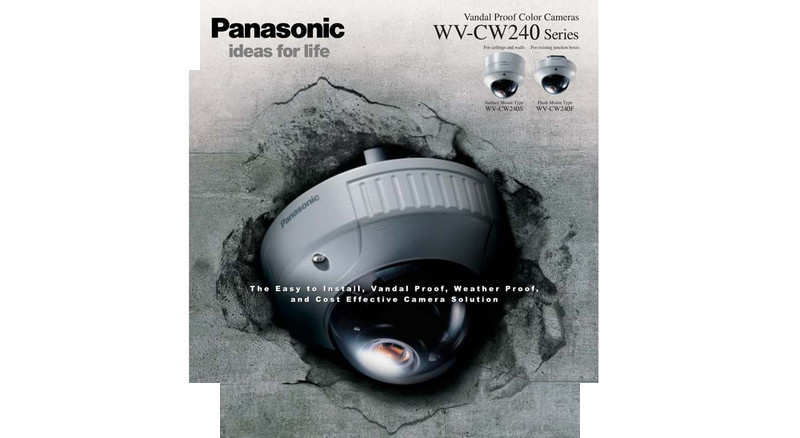 دوربین مداربسته آنالوگ پاناسونیک مدل WV-CW240 دوربین مداربسته آنالوگ پاناسونیک مدل WV-CW240