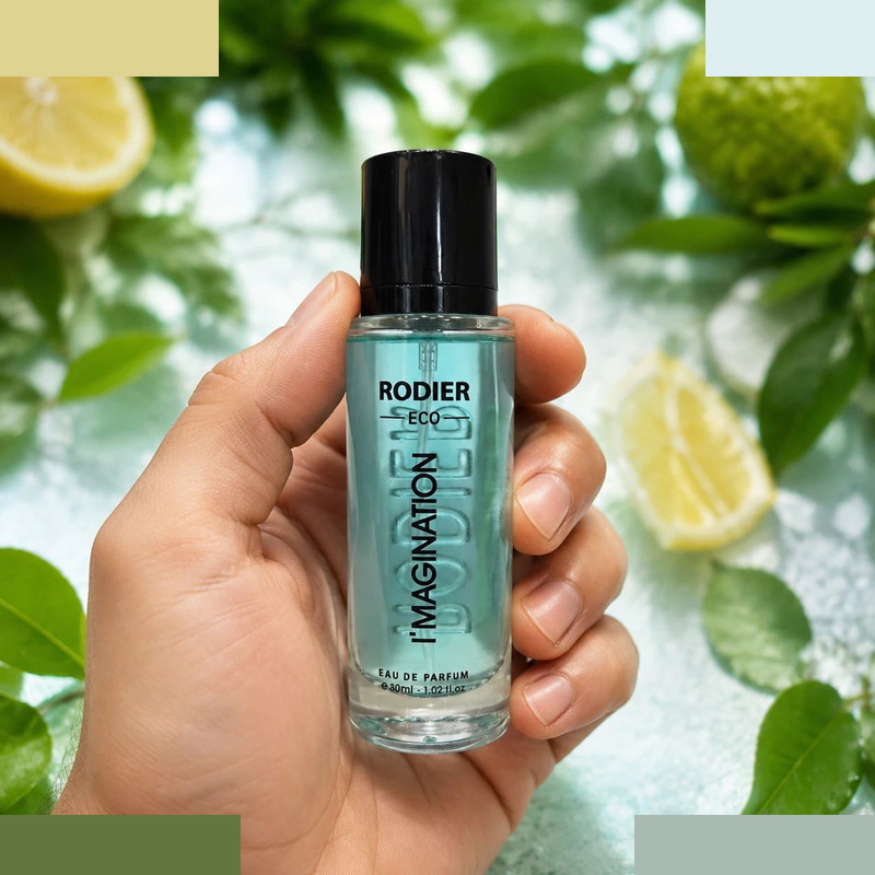عطر جیبی مردانه رودیر مدل Imagination با رایحه خنک عطر جیبی مردانه رودیر مدل Imagination با رایحه خنک