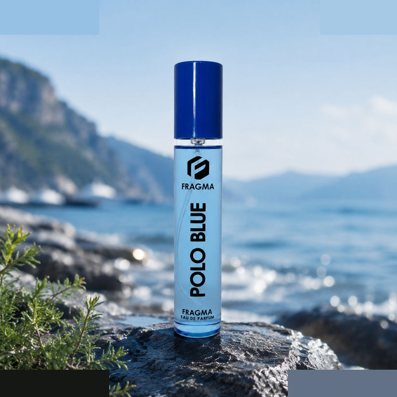 عطر جیبی مردانه فراگما مدل Polo Blue با رایحه تند عطر جیبی مردانه فراگما مدل Polo Blue با رایحه تند