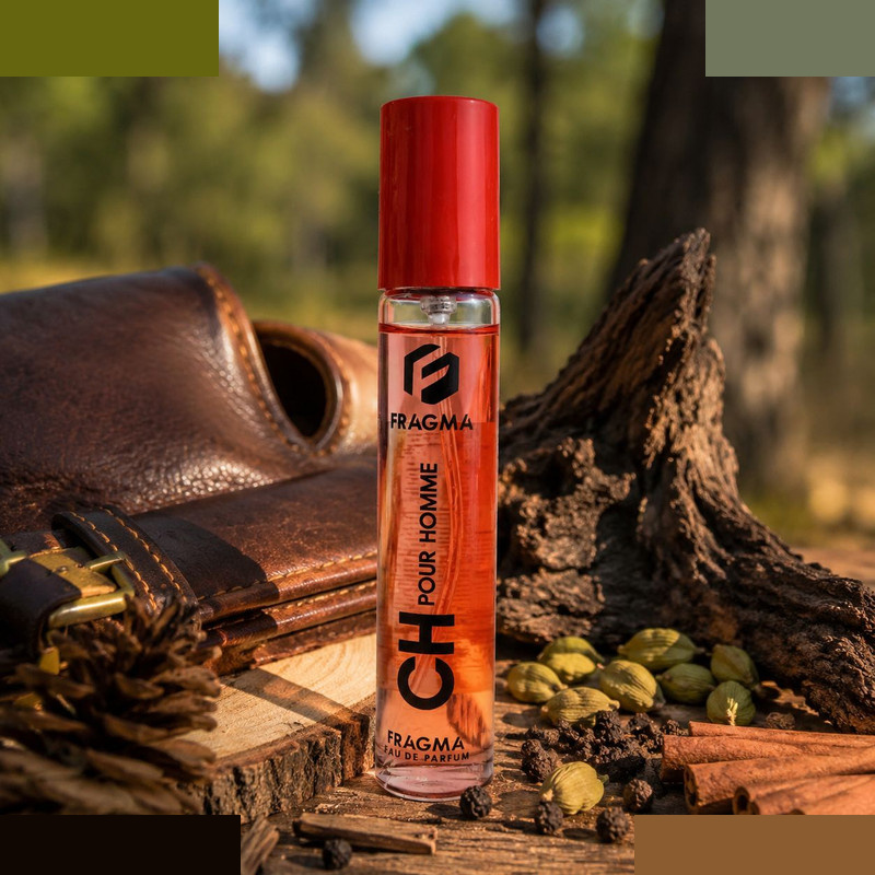 عطر جیبی مردانه فراگما مدل CH با رایحه شیرین عطر جیبی مردانه فراگما مدل CH با رایحه شیرین