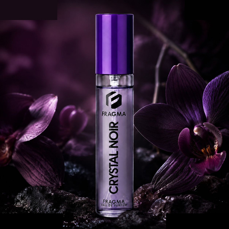 عطر جیبی زنانه فراگما مدل Crystal Noir با رایحه شیرین عطر جیبی زنانه فراگما مدل Crystal Noir با رایحه شیرین