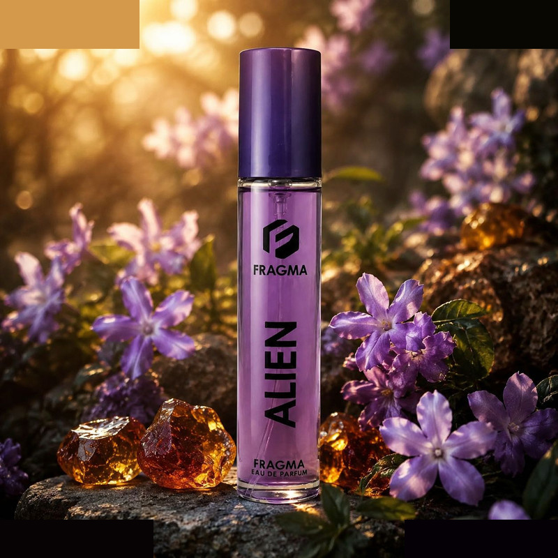 عطر جیبی زنانه فراگما مدل Alien با رایحه شیرین