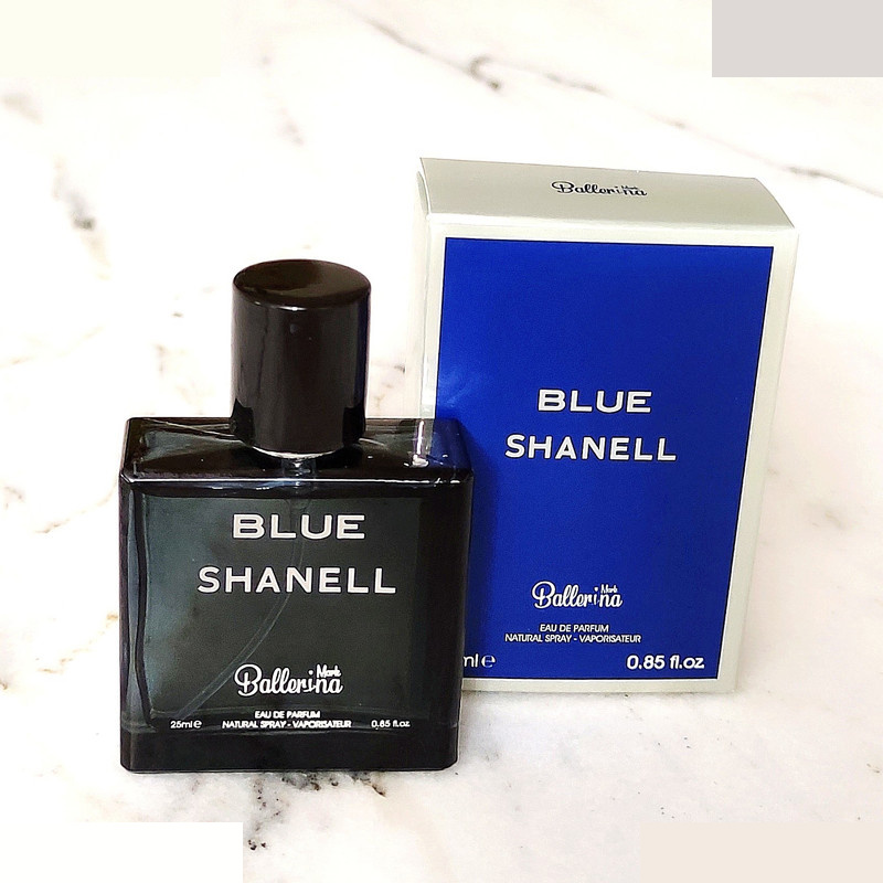 عطر جیبی مردانه بالرینا مدل blue shanell عطر جیبی مردانه بالرینا مدل blue shanell