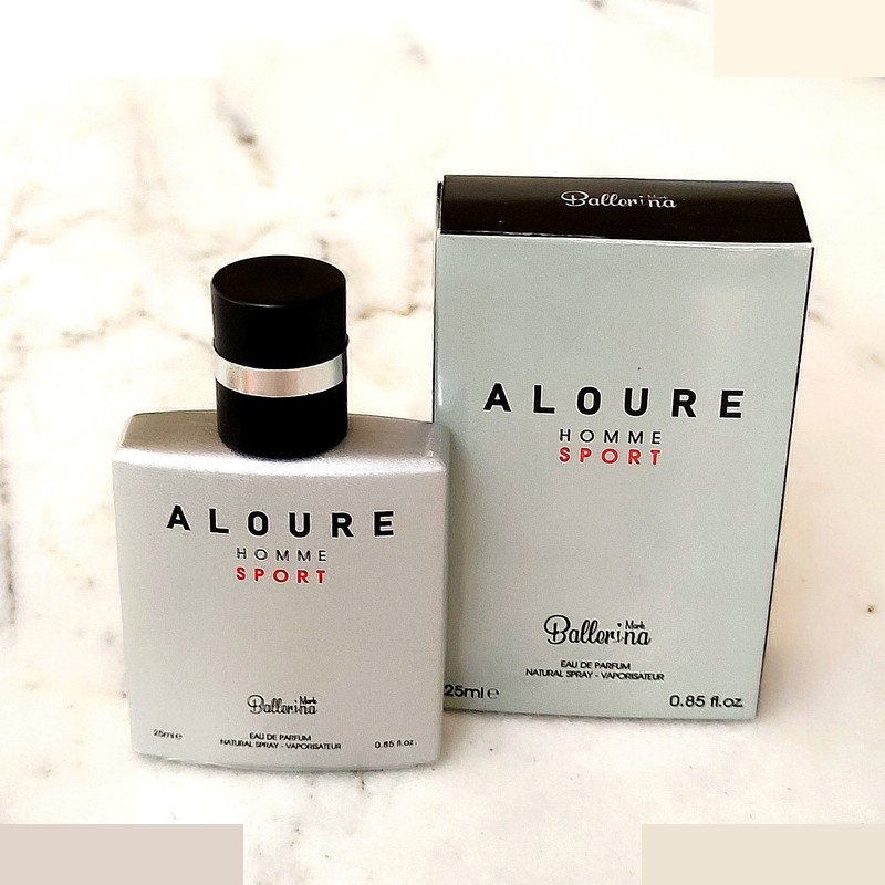 عطر جیبی مردانه بالرینا مدل ALOURE SPORT عطر جیبی مردانه بالرینا مدل ALOURE SPORT