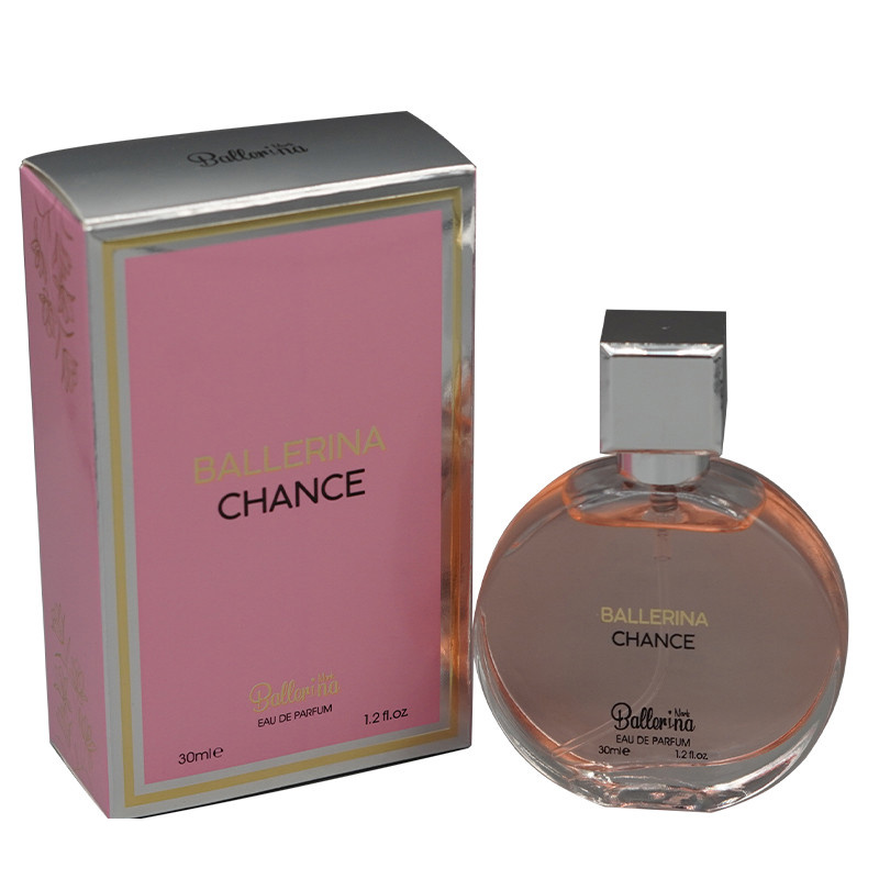 عطر جیبی زنانه بالرینا مدل CHANCE با رایحه شیرین عطر جیبی زنانه بالرینا مدل CHANCE با رایحه شیرین