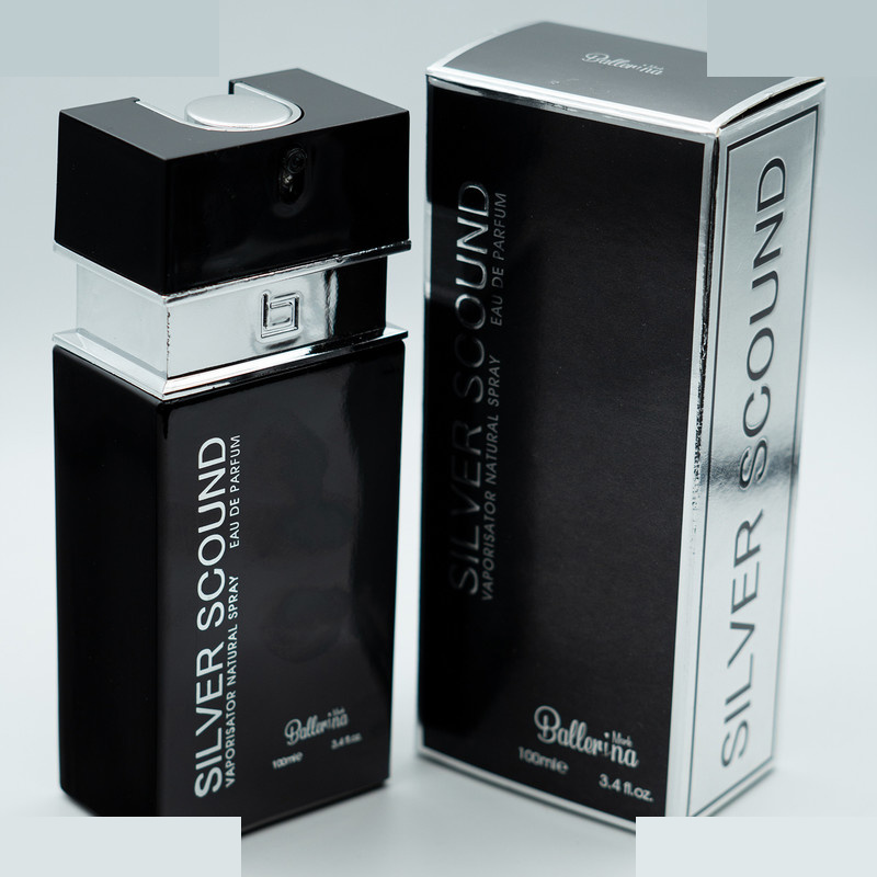 ادوپرفیوم مردانه بالرینا مدل SILVER SCOUND ادوپرفیوم مردانه بالرینا مدل SILVER SCOUND