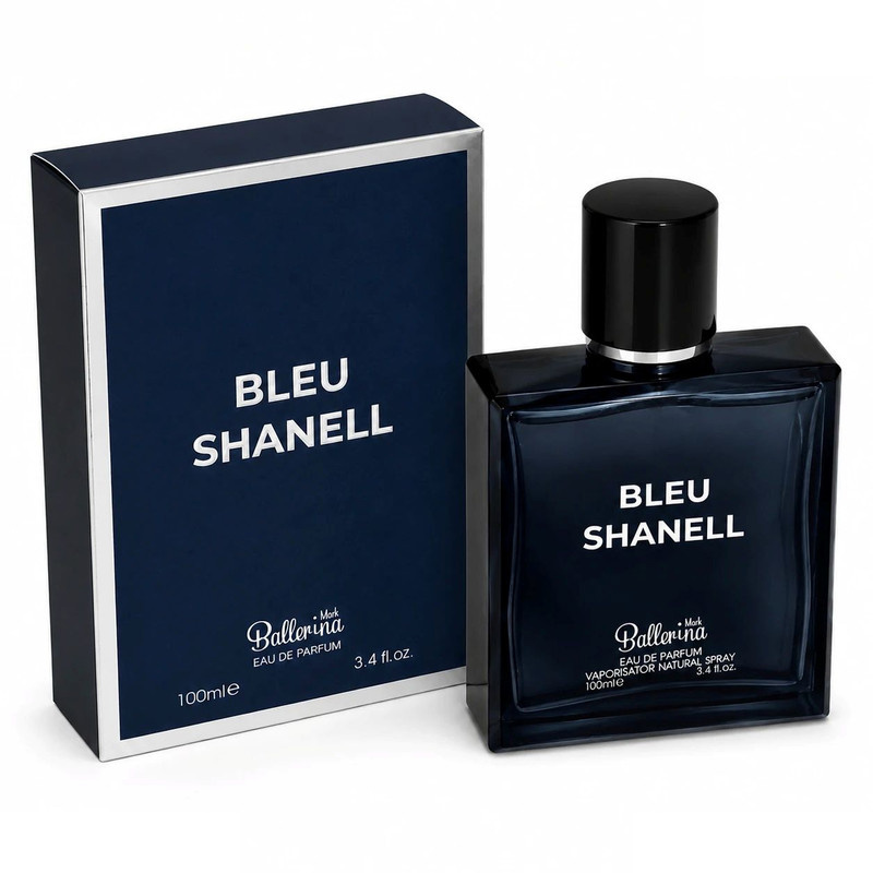 ادوپرفیوم مردانه بالرینا مدل BLEU SHANELL با رایحه خنک ادوپرفیوم مردانه بالرینا مدل BLEU SHANELL با رایحه خنک