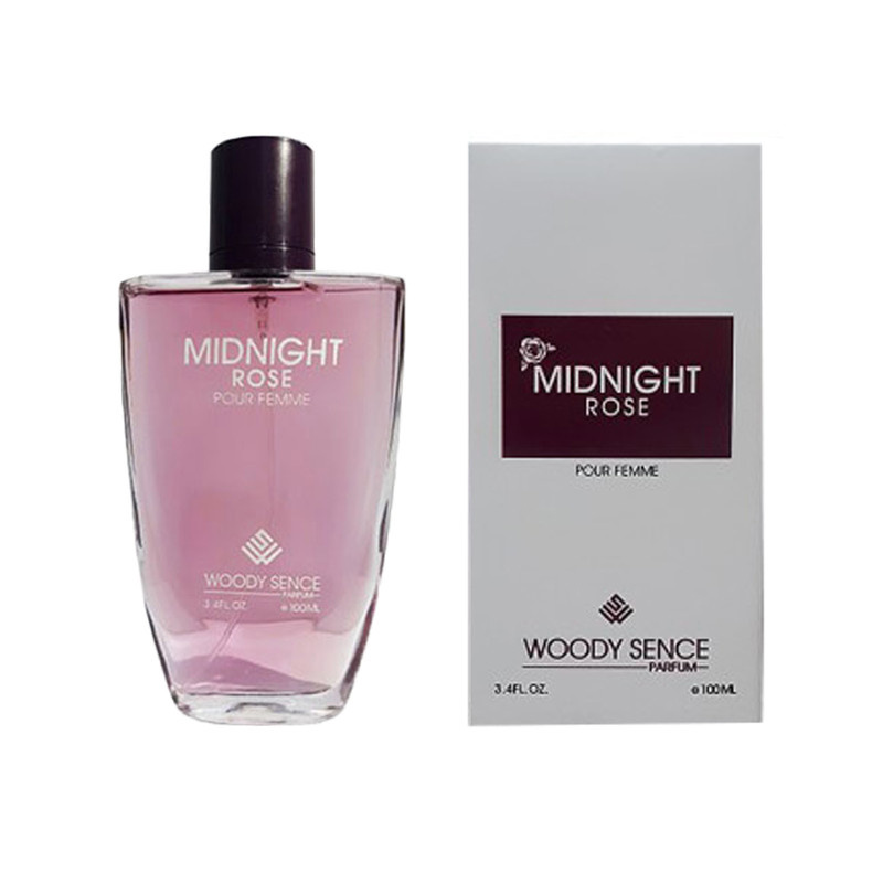 ادوپرفیوم زنانه وودی سنس مدل MIDNIGHT ROSE با رایحه شیرین ادوپرفیوم زنانه وودی سنس مدل MIDNIGHT ROSE با رایحه شیرین