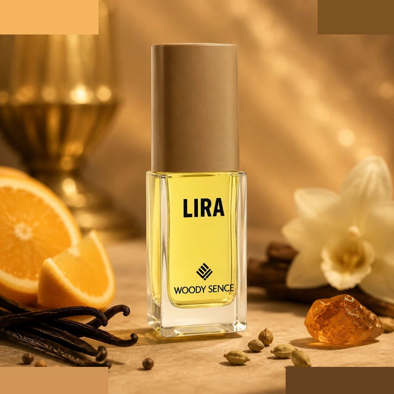 عطر جیبی زنانه وودی سنس مدل Lira با رایحه مرکباتی و شیرین عطر جیبی زنانه وودی سنس مدل Lira با رایحه مرکباتی و شیرین