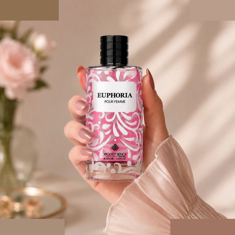 ادوپرفیوم زنانه وودی سنس مدل Euphoria با رایحه گرم ادوپرفیوم زنانه وودی سنس مدل Euphoria با رایحه گرم