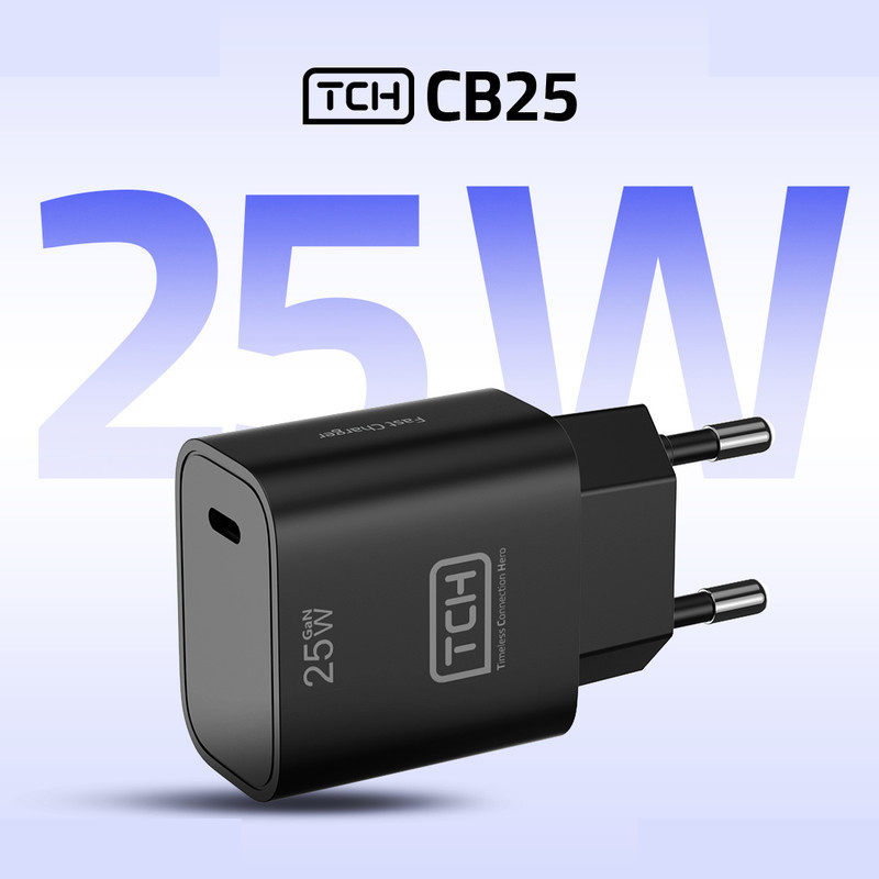 شارژر دیواری 25 وات تی سی اچ مدل CB25 شارژر دیواری 25 وات تی سی اچ مدل CB25