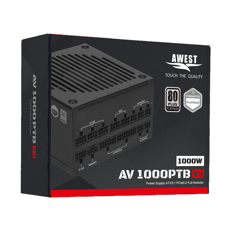 منبع تغذیه کامپیوتر 1000 وات اوست مدل AV1000-PTB V3 منبع تغذیه کامپیوتر 1000 وات اوست مدل AV1000-PTB V3