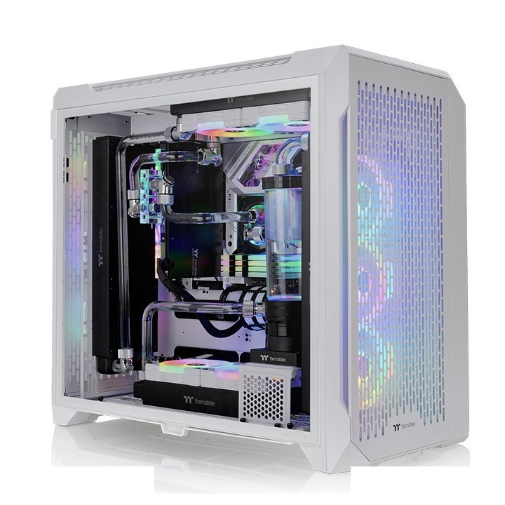 کیس کامپیوتر گیمینگ ترمالتیک مدل CTE C750 Air Snow