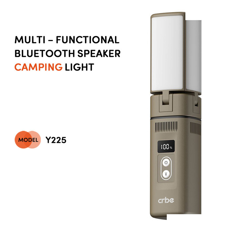 اسپیکر بلوتوثی قابل حمل کربی مدل Y225 POWERBANK&CAMPING LIGHT اسپیکر بلوتوثی قابل حمل کربی مدل Y225 POWERBANK&CAMPING LIGHT