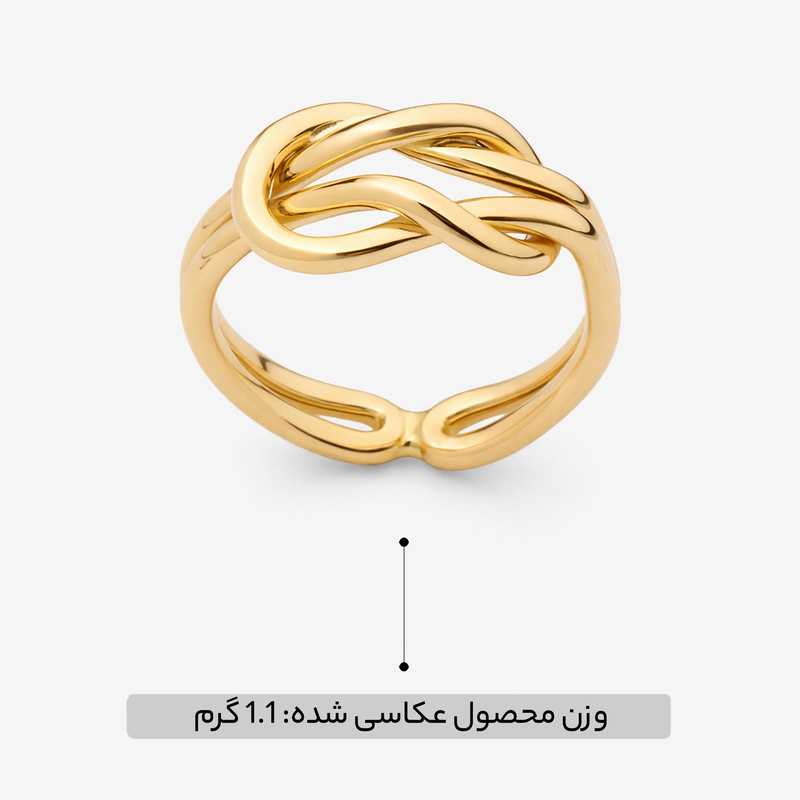 انگشتر طلا 18 عیار زنانه مدوپد مدل بینهایت سایز 56 کم اجرت انگشتر طلا 18 عیار زنانه مدوپد مدل بینهایت سایز 56 کم اجرت