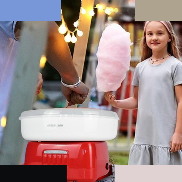 پشمک ساز گرین لاین مدل GNCTNCDY Cotton Candy Maker پشمک ساز گرین لاین مدل GNCTNCDY Cotton Candy Maker