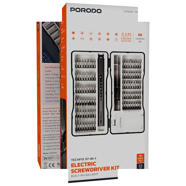 پیچ گوشتی پرودو مدل PDGTE970 بسته 97 عددی پیچ گوشتی پرودو مدل PDGTE970 بسته 97 عددی