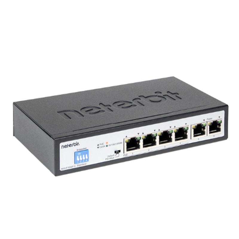 سوییچ 6 پورت نتربیت مدل NGS-F1006P-A سوییچ 6 پورت نتربیت مدل NGS-F1006P-A
