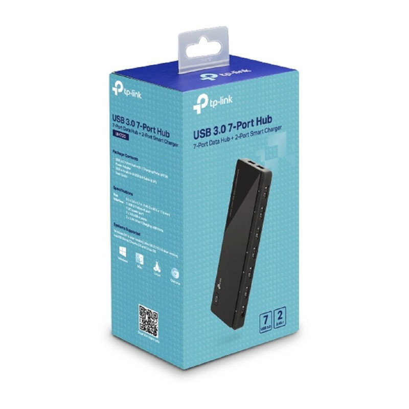 هاب 7 پورت USB 3.0 تی پی-لینک مدل UH720 هاب 7 پورت USB 3.0 تی پی-لینک مدل UH720
