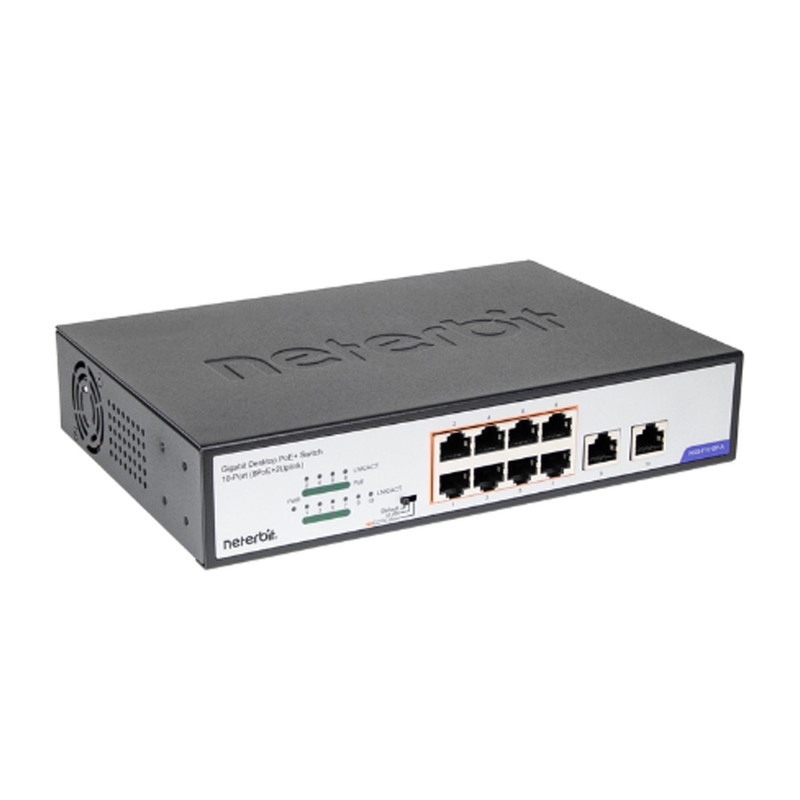 سوییچ 10 پورت نتربیت مدل NGS-F1010P-A سوییچ 10 پورت نتربیت مدل NGS-F1010P-A