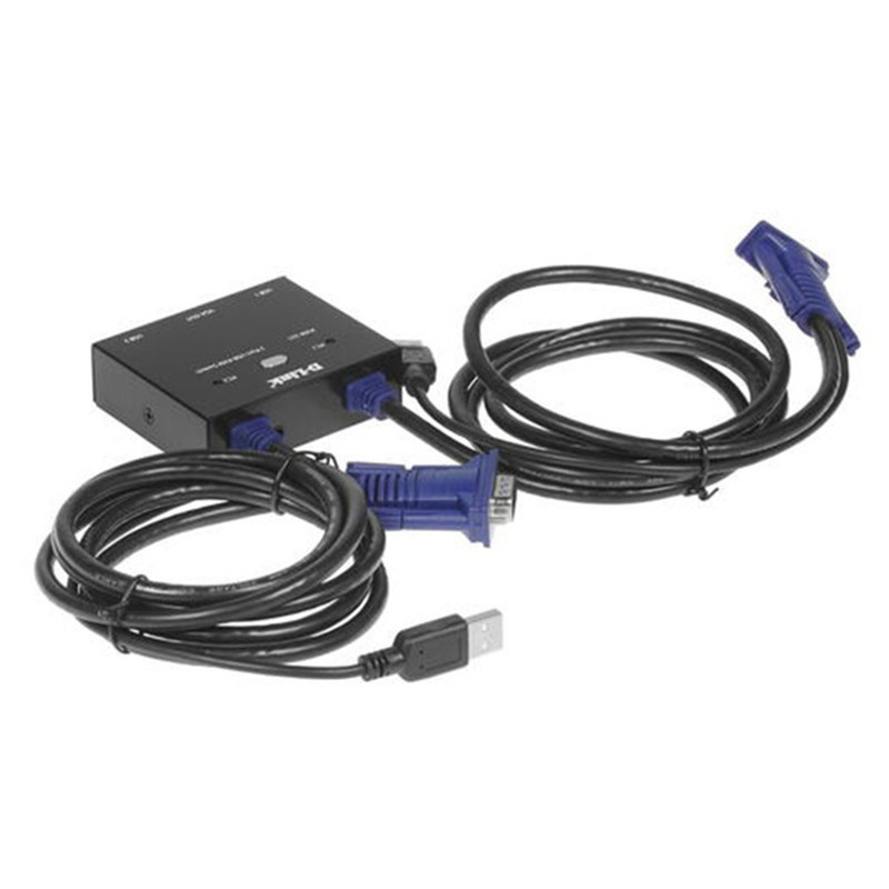 سوییچ 2 پورت USB KVM دی-لینک مدل KVM-222 سوییچ 2 پورت USB KVM دی-لینک مدل KVM-222