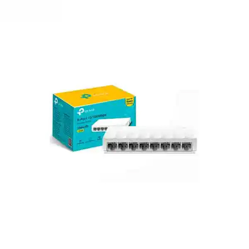 سوییچ 8 پورت مگابیتی و دسکتاپ تی پی-لینک مدل LS1008 سوییچ 8 پورت مگابیتی و دسکتاپ تی پی-لینک مدل LS1008