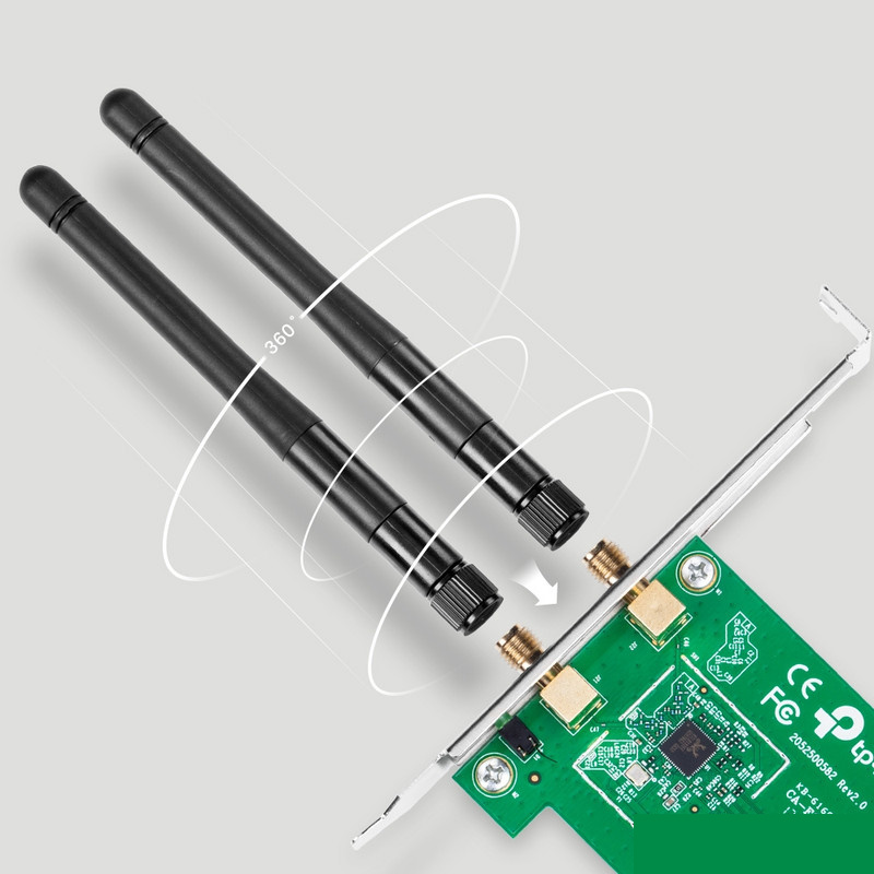 کارت شبکه بیسیم 300Mbps تی پی-لینک TL-WN881ND کارت شبکه بیسیم 300Mbps تی پی-لینک TL-WN881ND