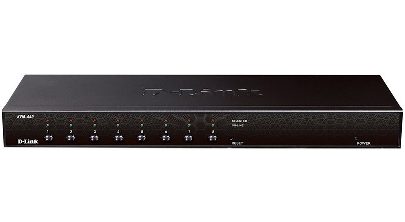 سوییچ 8 پورت KVM دی-لینک مدل KVM-440