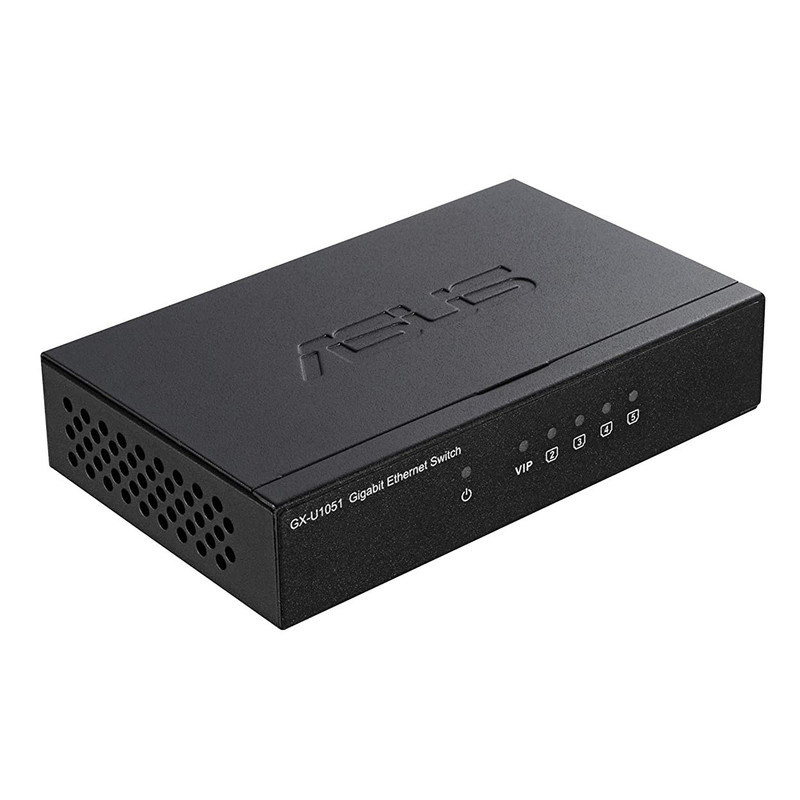 سوئیچ 5 پورت ایسوس مدل GX-U1051 سوئیچ 5 پورت ایسوس مدل GX-U1051