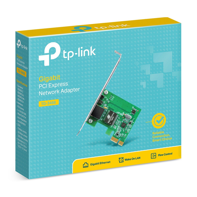 کارت شبکه PCI Express تی پی-لینک مدل TG-3468_V4 کارت شبکه PCI Express تی پی-لینک مدل TG-3468_V4