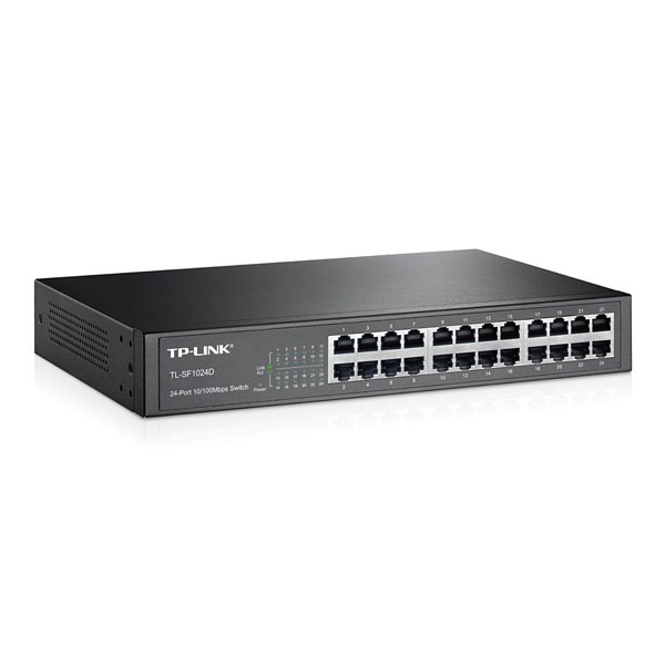 سوییچ 24 پورت مگابیتی و رکمونت تی پی-لینک مدل TL-SF1024D سوییچ 24 پورت مگابیتی و رکمونت تی پی-لینک مدل TL-SF1024D