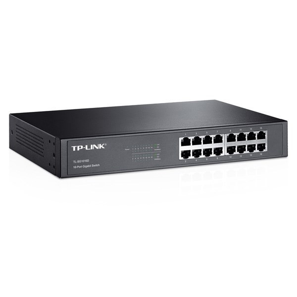 سوییچ 16 پورت گیگابیتی تی پی-لینک مدل TL-SG1016D سوییچ 16 پورت گیگابیتی تی پی-لینک مدل TL-SG1016D