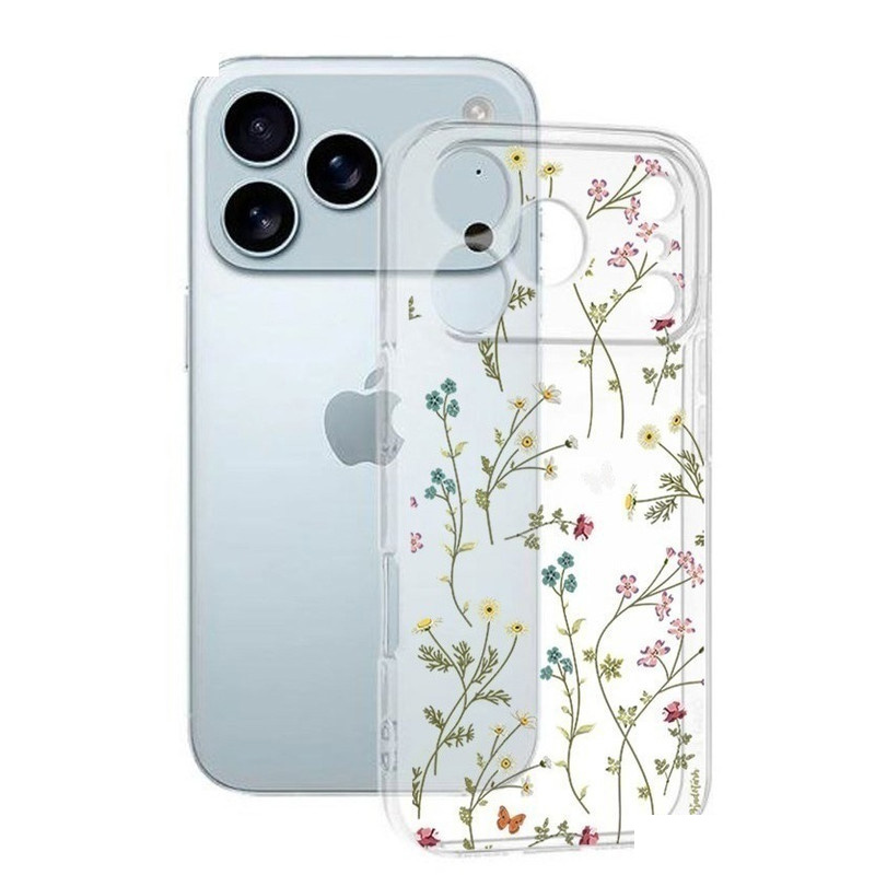 کاورطرح Nice flower مناسب برای گوشی موبایل اپل IPhone 17 Pro