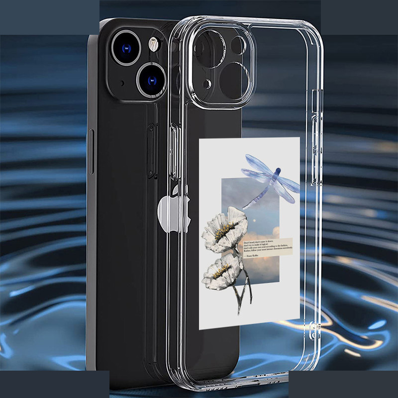 کاور طرح سنجاقک مناسب برای گوشی موبایل اپل IPhone 13 کاور طرح سنجاقک مناسب برای گوشی موبایل اپل IPhone 13