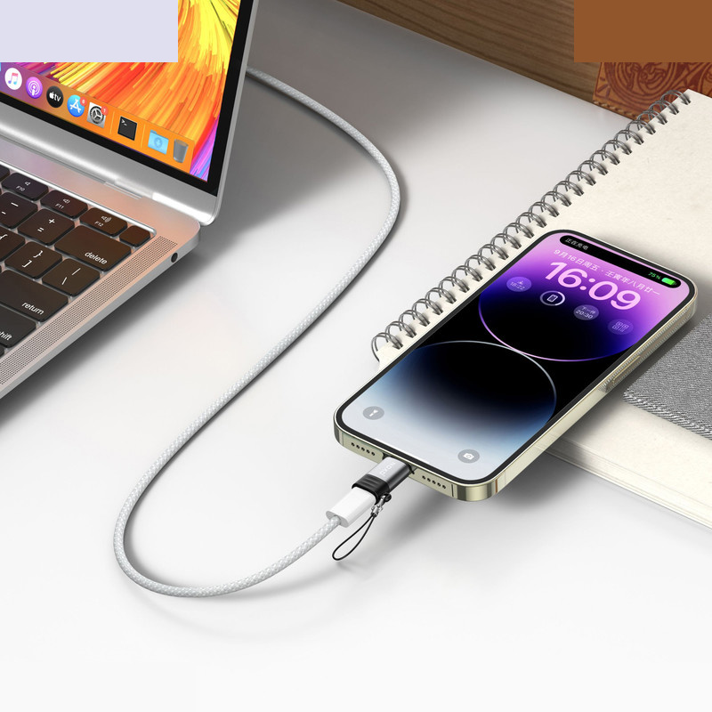مبدل OTG لایتنینگ به USB-C نوکسو مدل OTN-5 مبدل OTG لایتنینگ به USB-C نوکسو مدل OTN-5