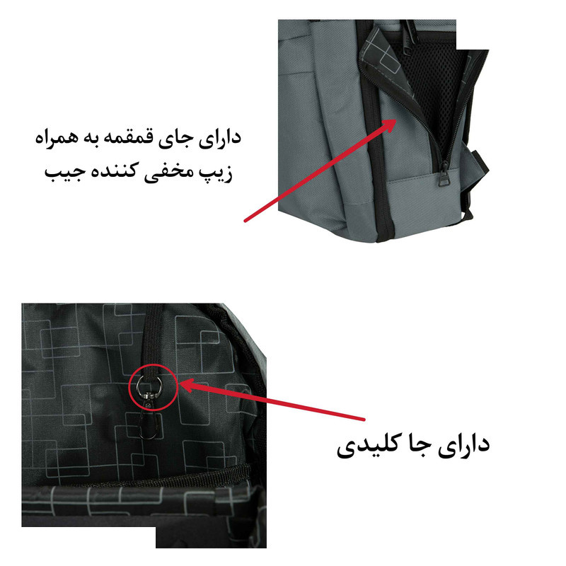 کوله پشتی لپ تاپ تنسر مدل آلپ کد128 مناسب برای لپ تاپ تا 15.6 اینچی کوله پشتی لپ تاپ تنسر مدل آلپ کد128 مناسب برای لپ تاپ تا 15.6 اینچی
