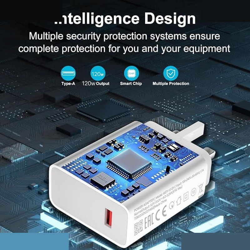 شارژر دیواری 120 وات نیبیوا مدل xiaomi 120w 2 شارژر دیواری 120 وات نیبیوا مدل xiaomi 120w 2