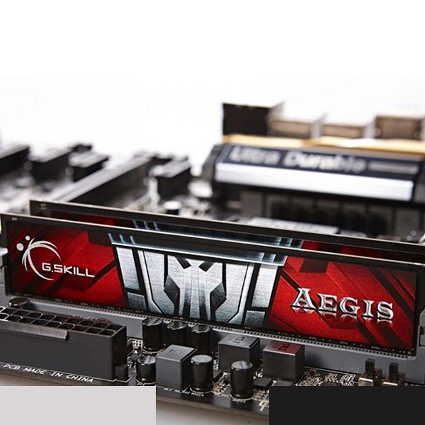 رم دسکتاپ DDR3 تک کاناله 1600 مگاهرتز CL11 جی اسکیل مدل AEGIS ظرفیت 8 گیگابایت رم دسکتاپ DDR3 تک کاناله 1600 مگاهرتز CL11 جی اسکیل مدل AEGIS ظرفیت 8 گیگابایت