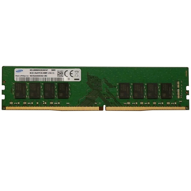 رم دسکتاپ DDR4 تک کاناله 2400 مگاهرتز CL17 سامسونگ مدل M378A1K43CB2-CRC ظرفیت 8 گیگابایت رم دسکتاپ DDR4 تک کاناله 2400 مگاهرتز CL17 سامسونگ مدل M378A1K43CB2-CRC ظرفیت 8 گیگابایت