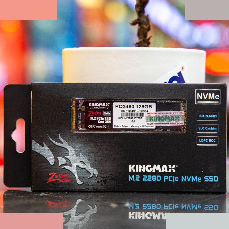 اس اس دی اینترنال کینگ مکس مدل M.2 2280 PCIe NVMe Gen 3x4 ظرفیت 128 گیگابایت اس اس دی اینترنال کینگ مکس مدل M.2 2280 PCIe NVMe Gen 3x4 ظرفیت 128 گیگابایت