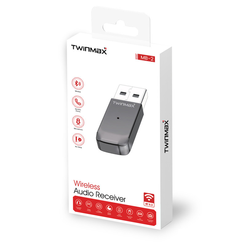 دانگل بلوتوث تویین مکس مدل MB-2 دانگل بلوتوث تویین مکس مدل MB-2