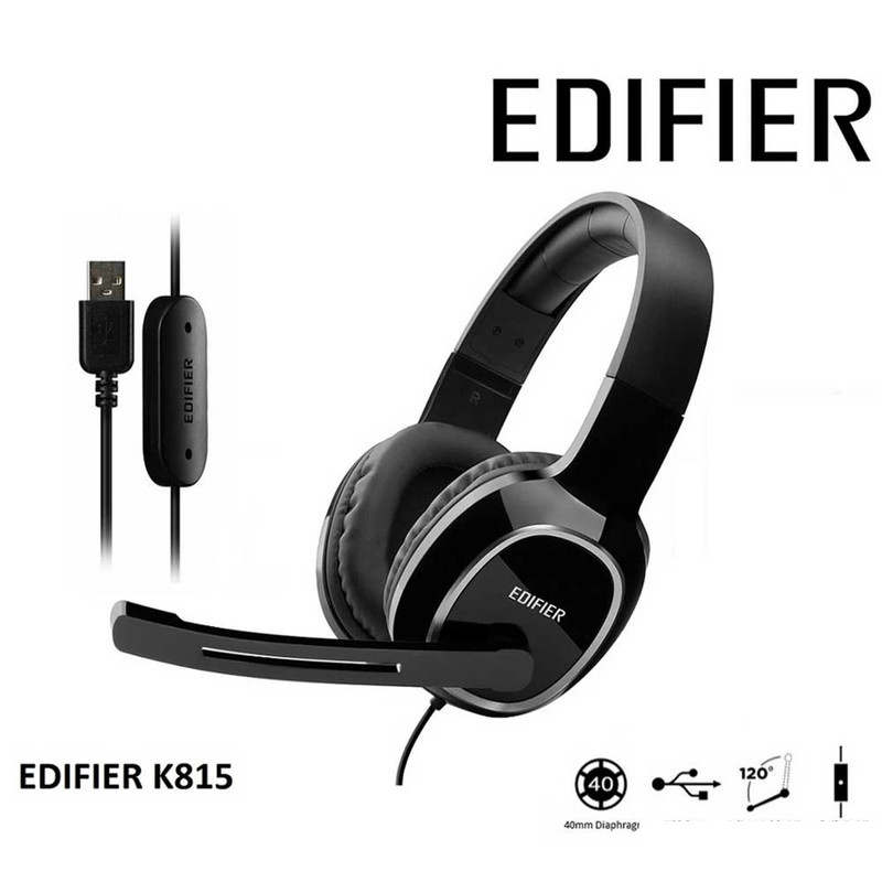 هدست سیم دار ادیفایر مدل K815 هدست سیم دار ادیفایر مدل K815
