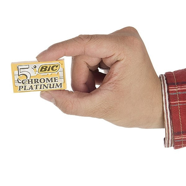 تیغ یدک بیک مدل double edge platinum بسته 8 عددی تیغ یدک بیک مدل double edge platinum بسته 8 عددی
