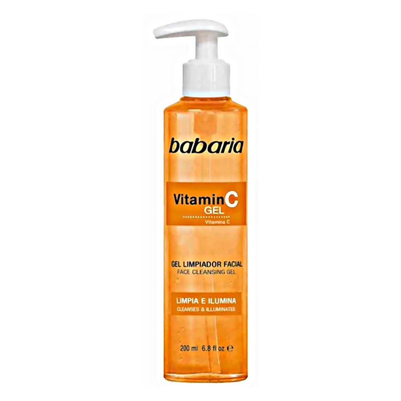ژل شست و شوی صورت باباریا مدل Vitamin C مناسب برای انواع پوست حجم 200 میلی لیتر ژل شست و شوی صورت باباریا مدل Vitamin C مناسب برای انواع پوست حجم 200 میلی لیتر