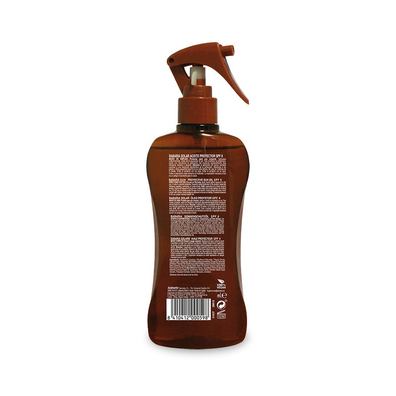 اسپری روغن برنز کننده باباریا مدل هویج حجم 300 میلی لیتر اسپری روغن برنز کننده باباریا مدل هویج حجم 300 میلی لیتر
