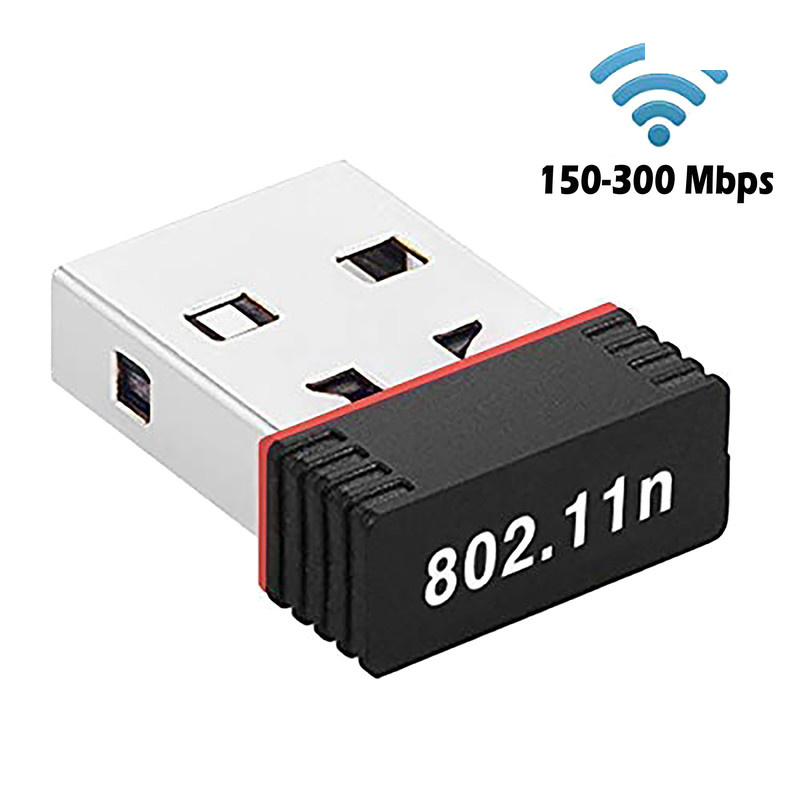 کارت شبکه بی سیم USB مدل WIFI 802.11b/g/n کارت شبکه بی سیم USB مدل WIFI 802.11b/g/n