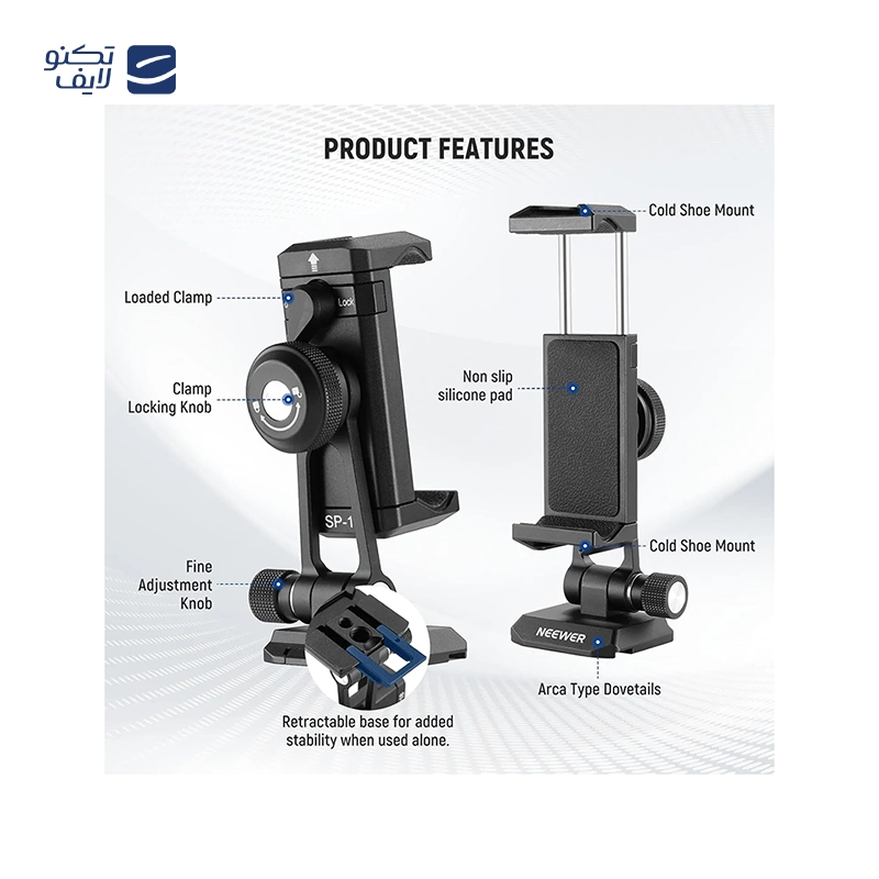 gallery-پایه نگهدارنده موبایل نیور مدل SP-04 copy.png