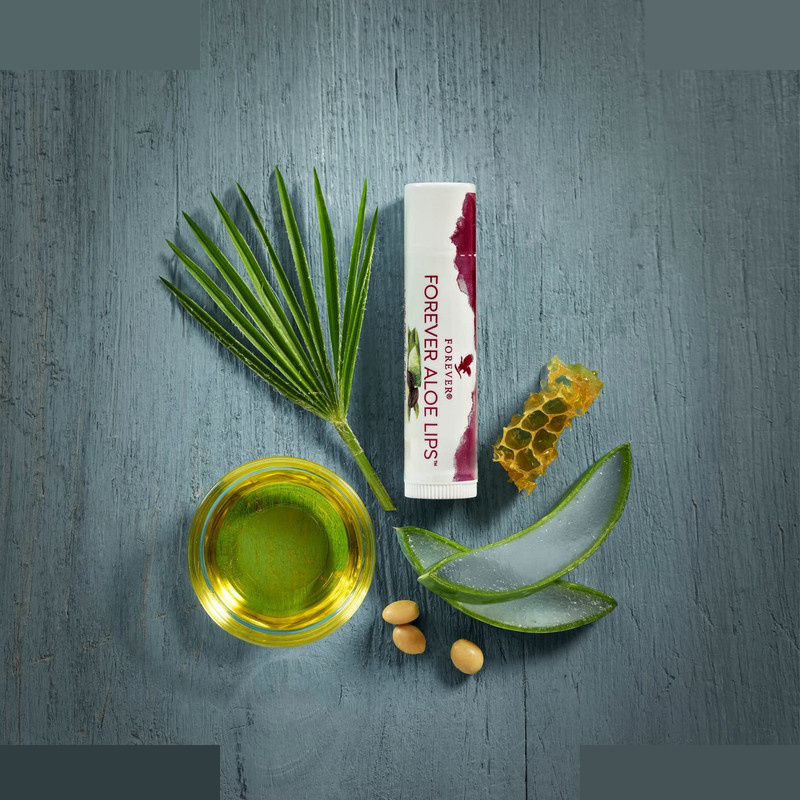 بالم لب فوراور مدل Aloe Lips مرطوب کننده و نرم کننده قوی با عصاره آلوئه ورا و روغن جوجوبا بالم لب فوراور مدل Aloe Lips مرطوب کننده و نرم کننده قوی با عصاره آلوئه ورا و روغن جوجوبا