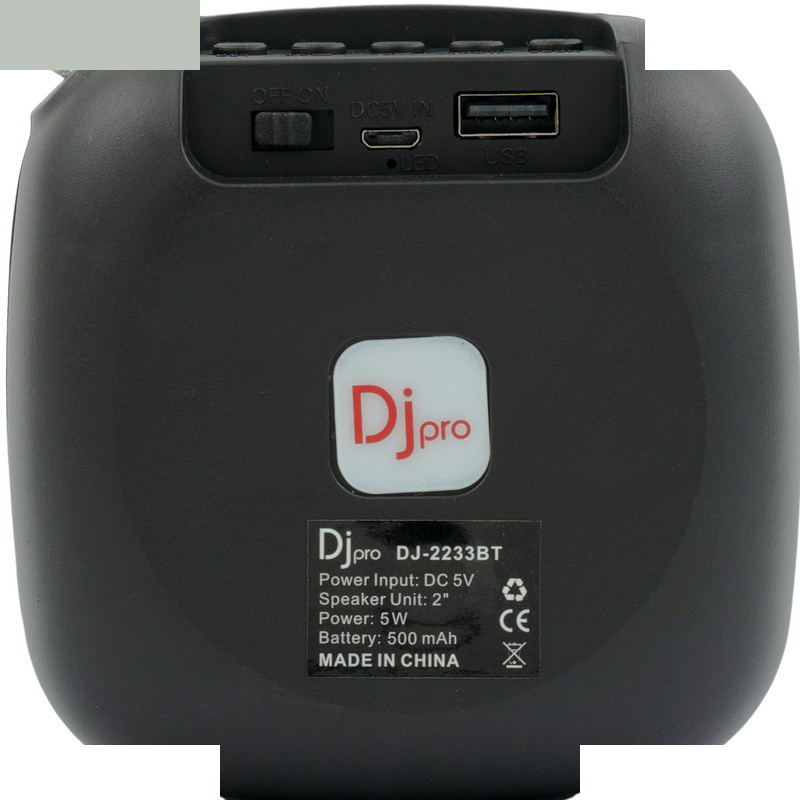 اسپیکر بلوتوثی قابل حمل دی جی پرو مدل dj-2233